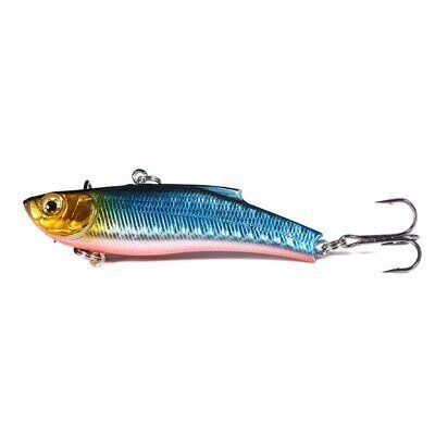 Just Lures Fishing Lipless Minnow - Blue Gold