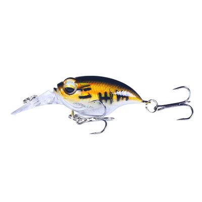 Just Lures Fishing Mini Crankbait  (0 - 3') - Gold Black