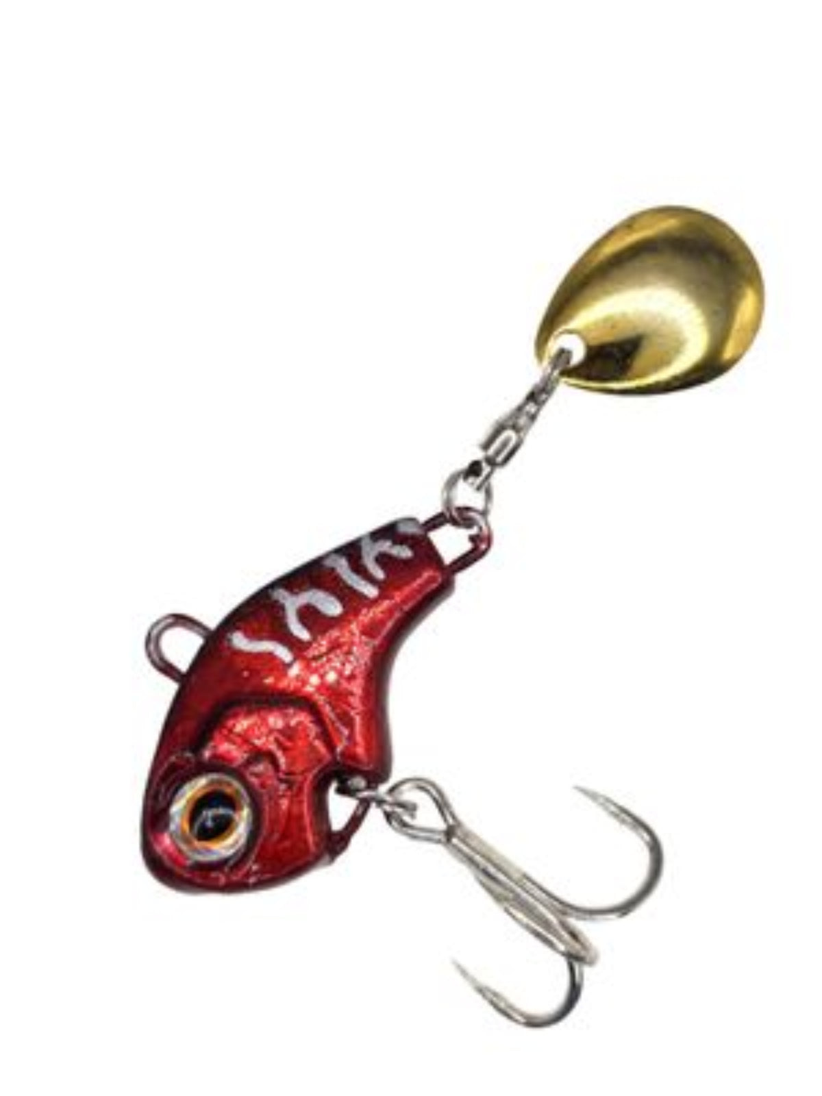 Just Lures Fishing Tail Spin  -  Fire