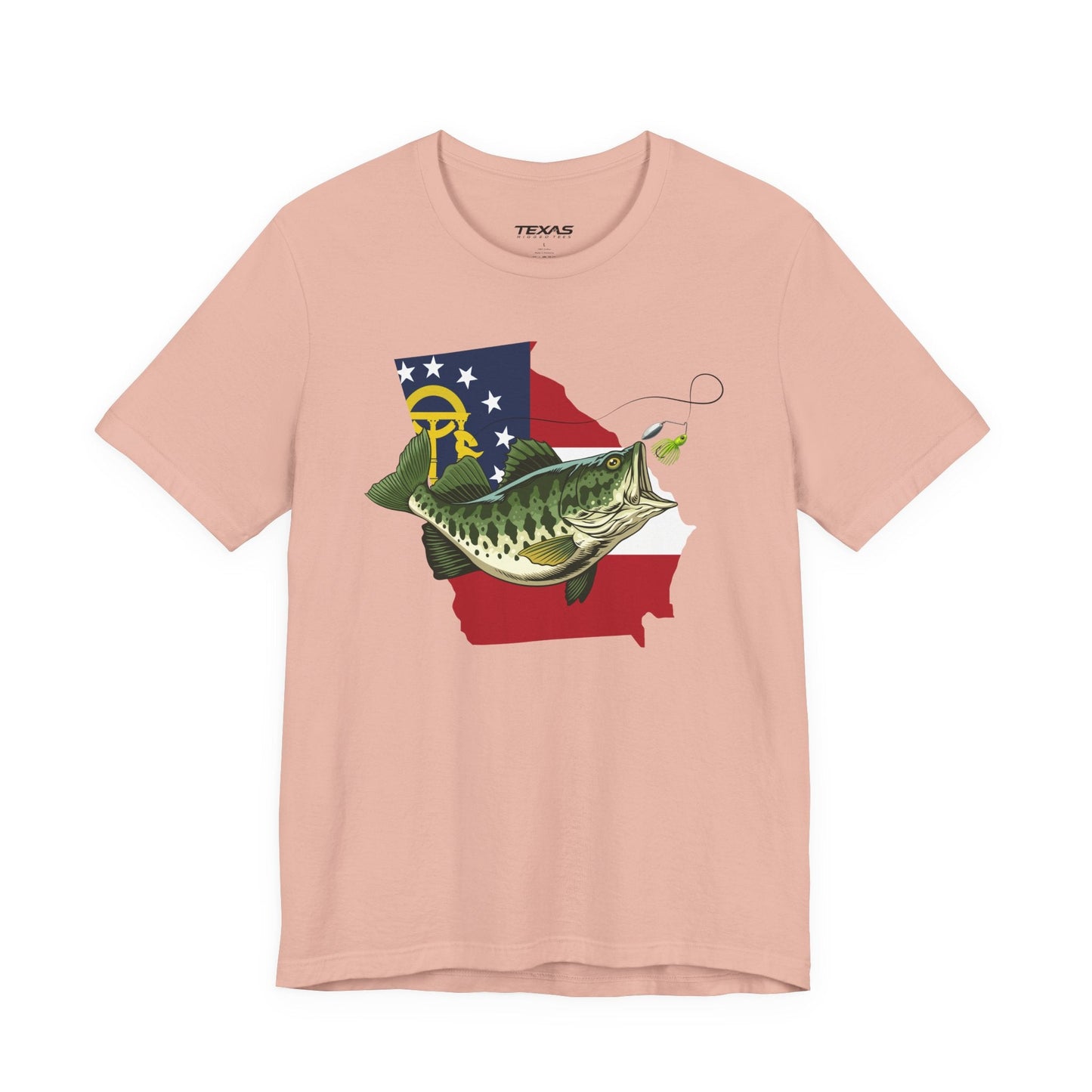 Texas Rigged Tees Sweet Georgia Bass — Unisex Cotton Tee