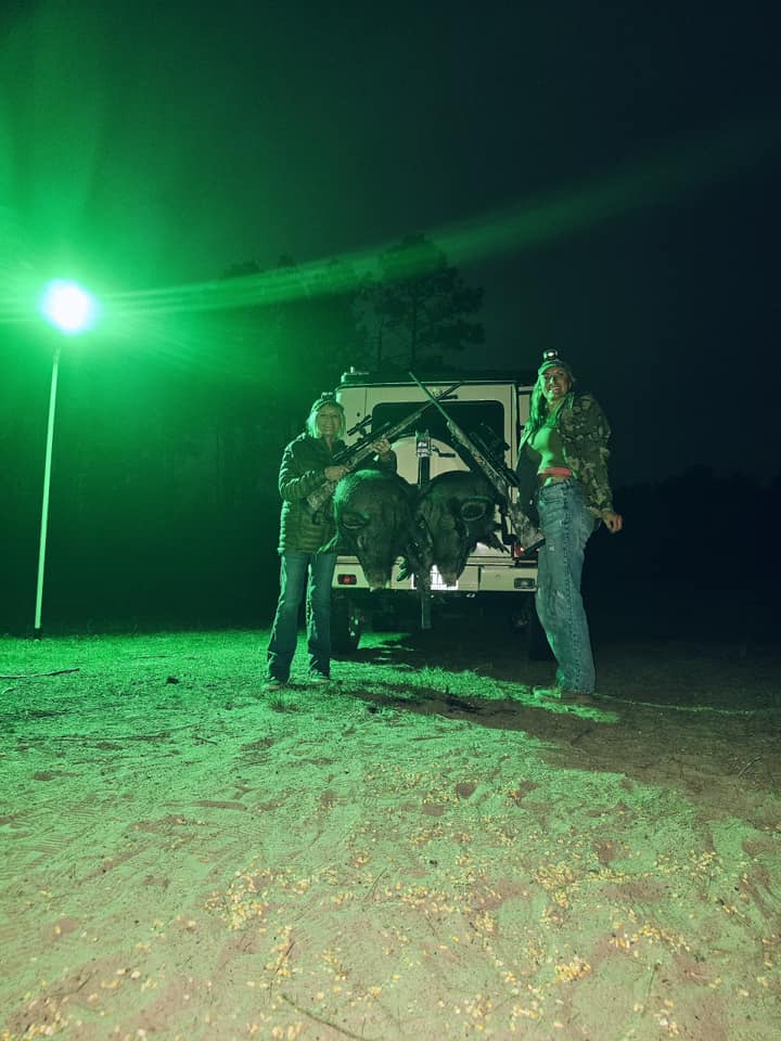 Langy Solar Green Feeder Light for Hunting -12,000 lumens