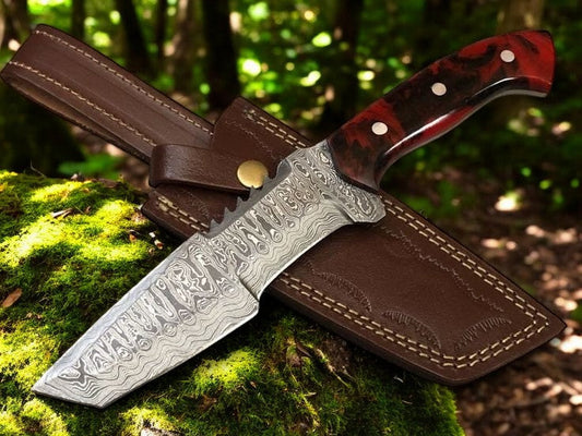 KBS Knives Knife Tracker – Handmade Survival Blade for Extreme Wilderness Use