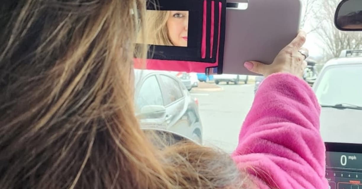 Overland Gear Guy Grenadier MOLLE Visor Organizer WITH MIRROR