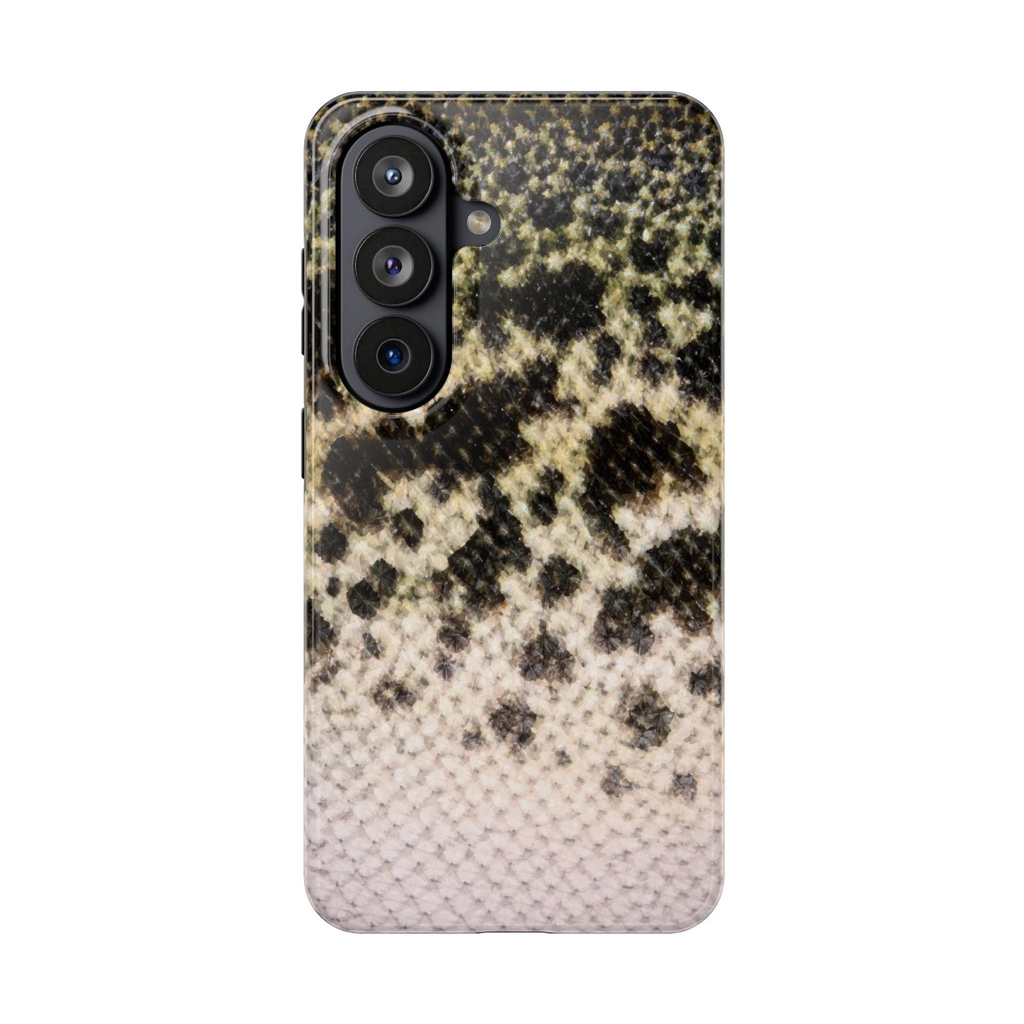 Texas Rigged Tees Black Crappie — Tough Phone Case