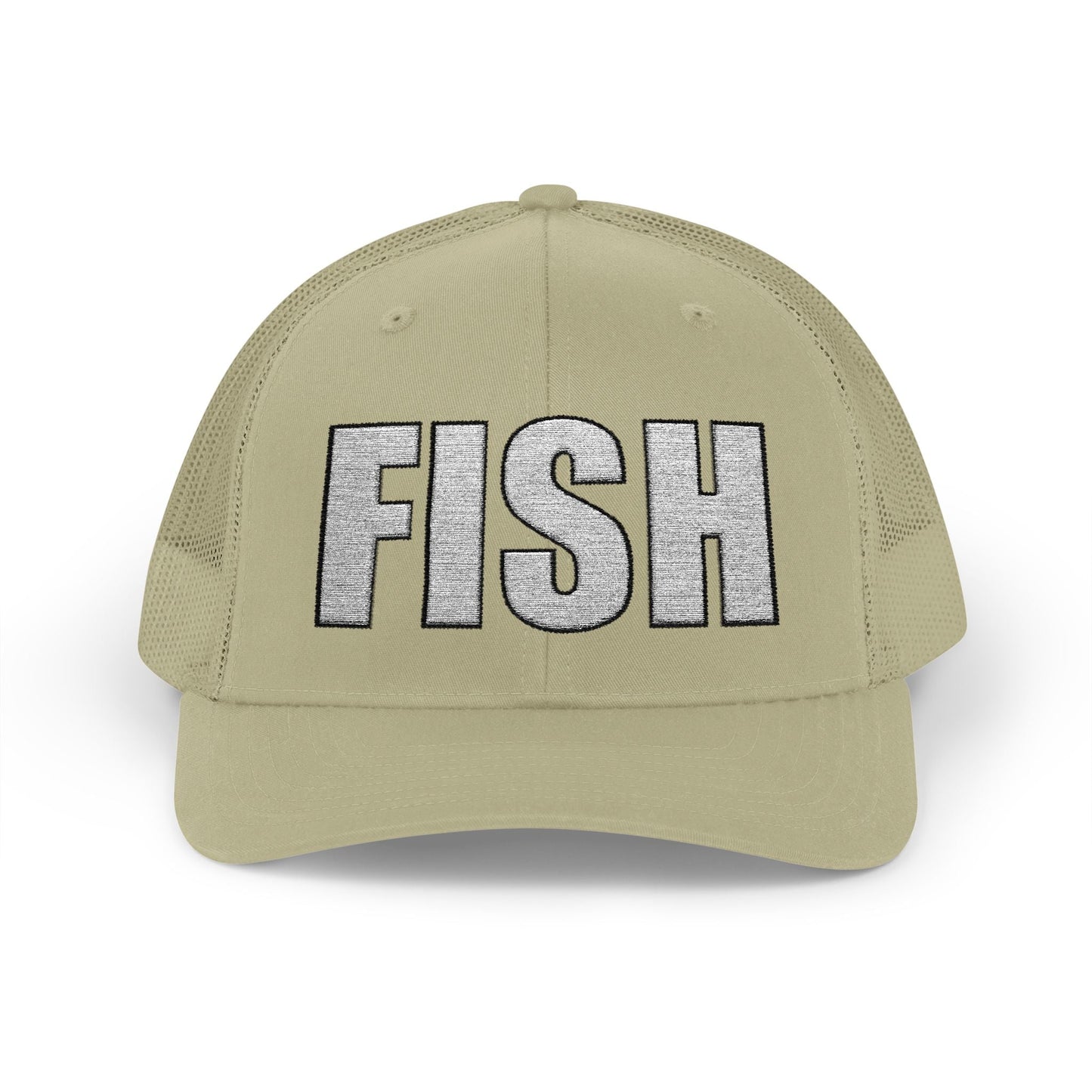 Texas Rigged Tees FISH — Embroidered Baseball Cap