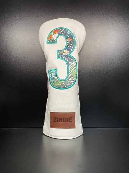 ParWestGolf Tropical Floral Print Headcover 2.0