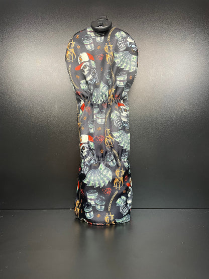 ParWestGolf Rad Skeletons Canvas Headcover