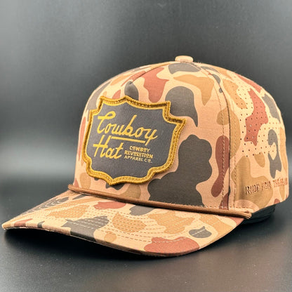 Cowboy Revolution Down South Camo Patch “Cowboy Hat” - Performance Rope Hat