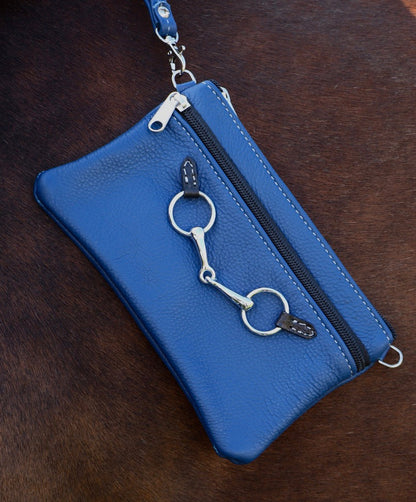 Remarkable Leather Goods Fair Hill Wristlet