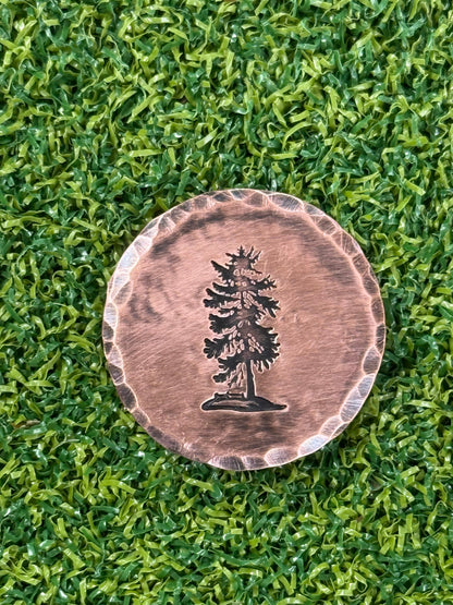 The Golf Gift Box Chambers Bay Lone Fir Ball Marker