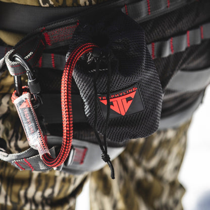 Trophyline Grey Round Accessory Pouch