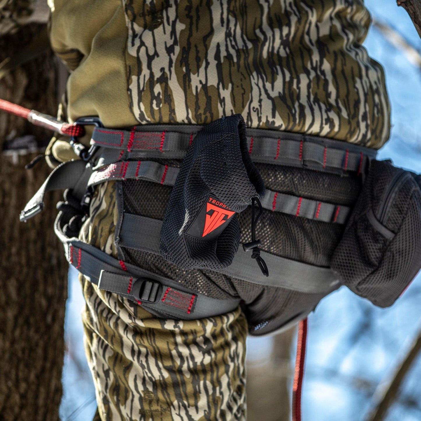 Trophyline Grey Round Accessory Pouch