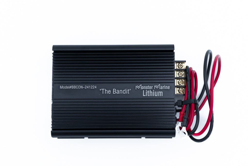 Monster Marine Lithium Live sonar 24v-12/24v converter “The Bandit”