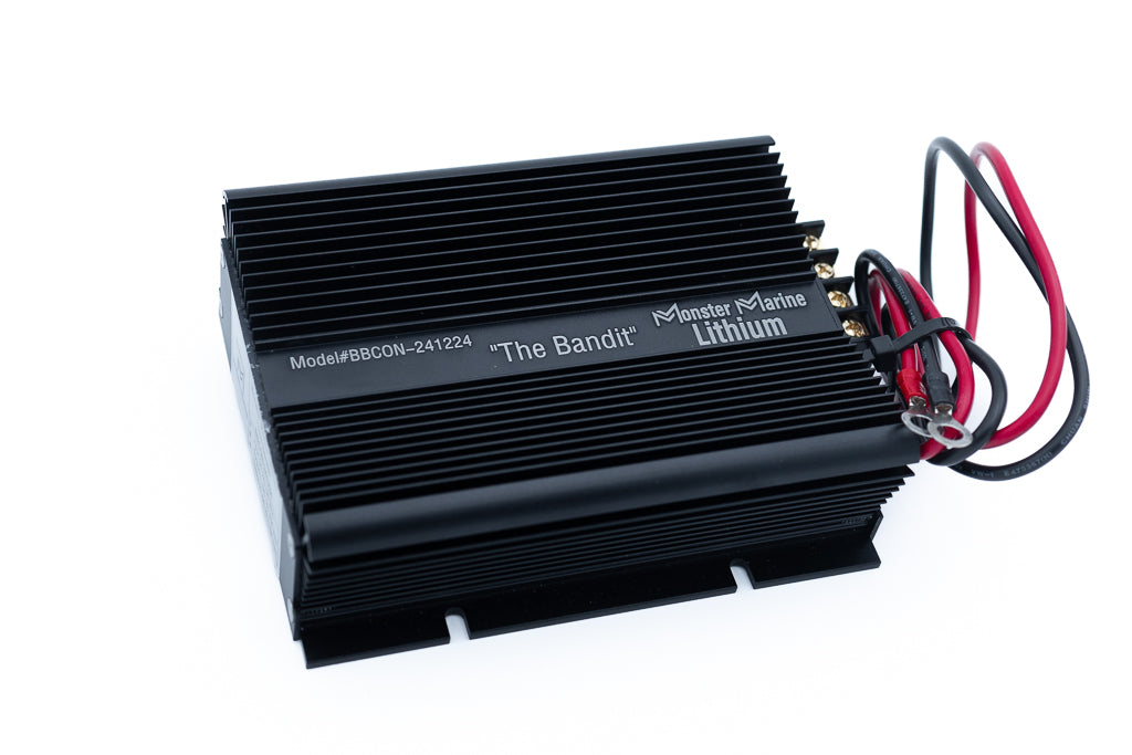 Monster Marine Lithium Live sonar 24v-12/24v converter “The Bandit”