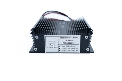 Monster Marine Lithium Live sonar 24v-12/24v converter “The Bandit”
