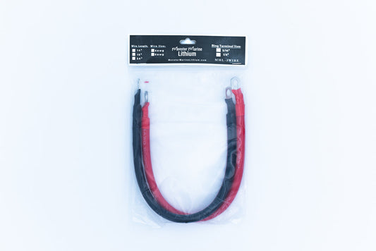 Monster Marine Lithium Battery Cable/Jumper Wire Set