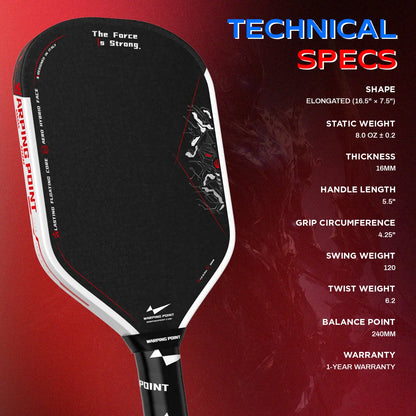 Warping Point Nightblade 002 Pickleball Paddle