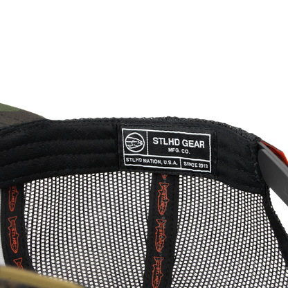 STLHD Camo Snapback Trucker Hat