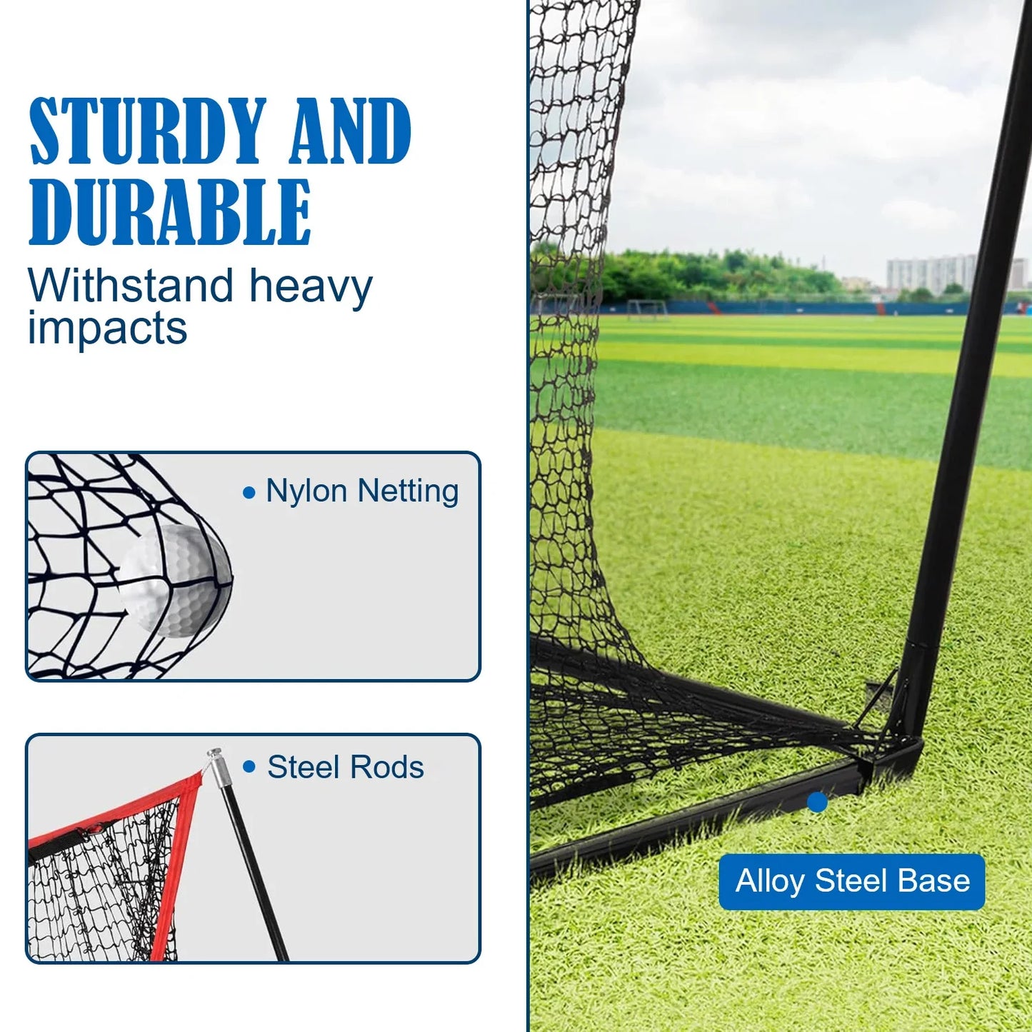 DCUTIE Pro Golf Net for Backyard – Heavy Duty Golf Practice Net