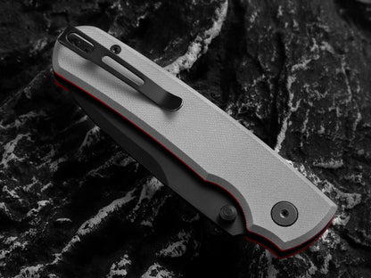 Holtzman's Gorilla Survival The Loyalist Folding Pocket Knife Giftset for Men and Women (Black and White)