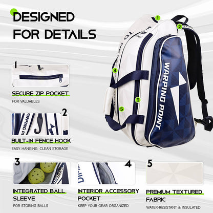 Warping Point Pro Team Pickleball Bag