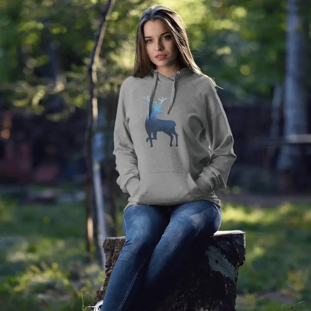 Outdoorzees Deer Color 2 Women Hoodie