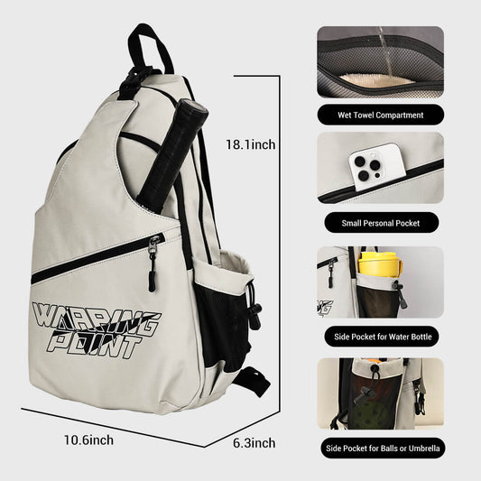 Warping Point Pickleball Sling Bag - Grey