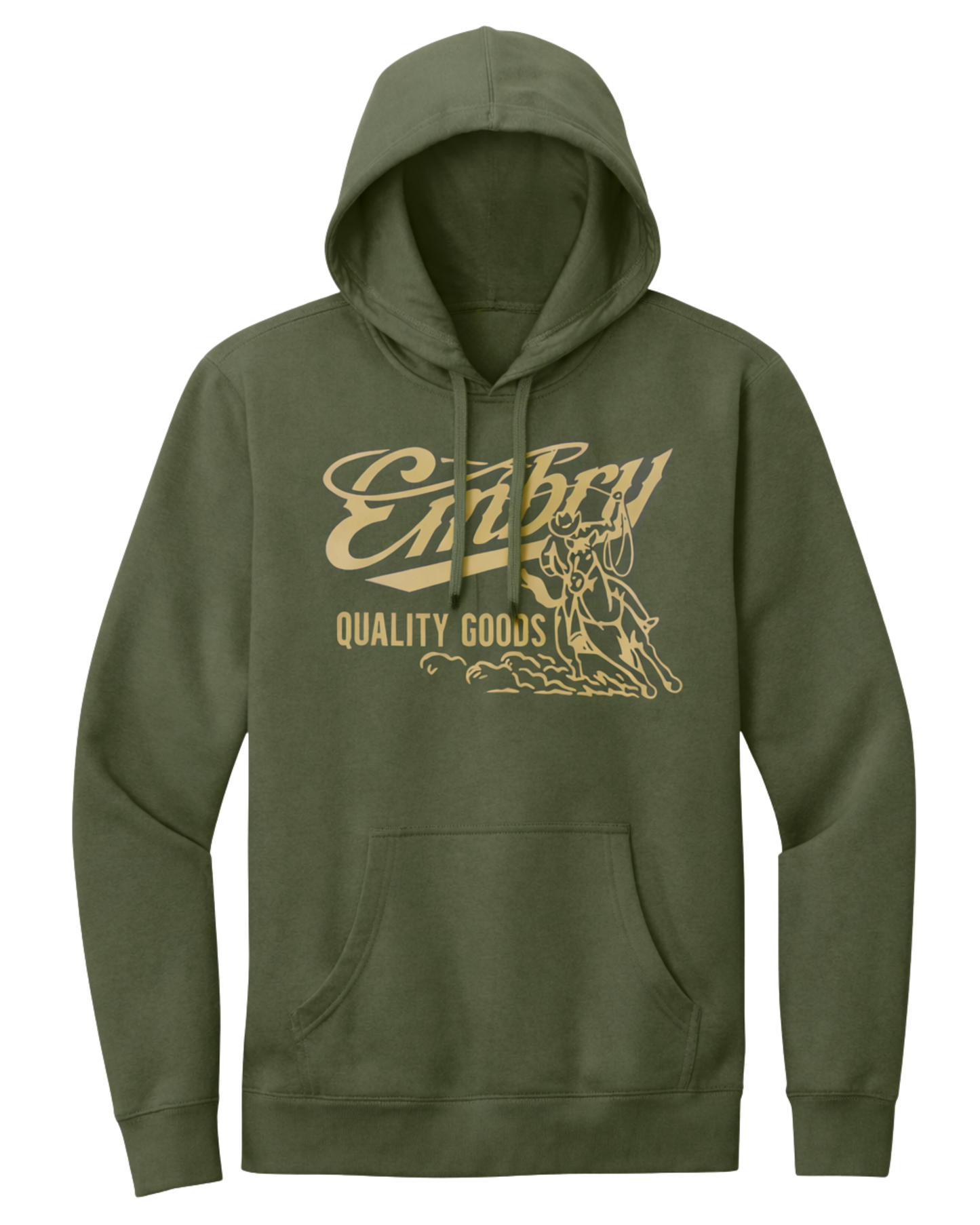 Embry Outdoors Vaquero Fleece Hoodie - Olive