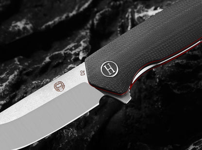 Holtzman's Gorilla Survival The Pathfinder Folding Pocket Knife Giftset for Men and Women (Silver and Red)