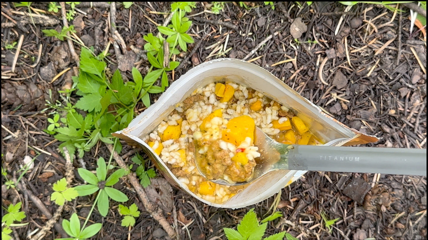 Foundation Outdoors Spicy Italian Pork Sausage Risotto Meal