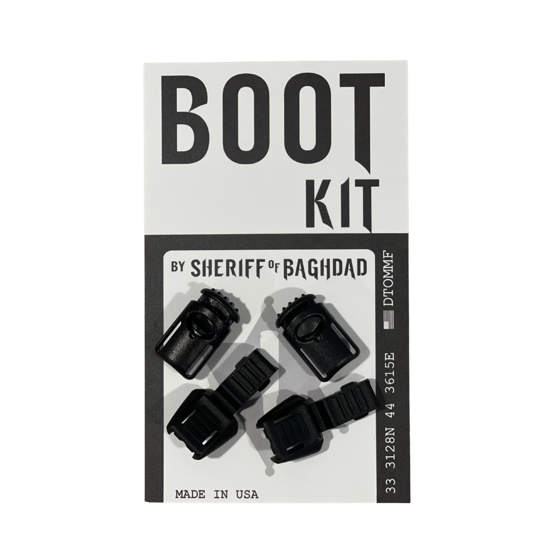 SOB Tactical Boot Kit  - Streamlined Boot Lace Management