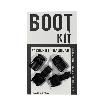 SOB Tactical Boot Kit  - Streamlined Boot Lace Management