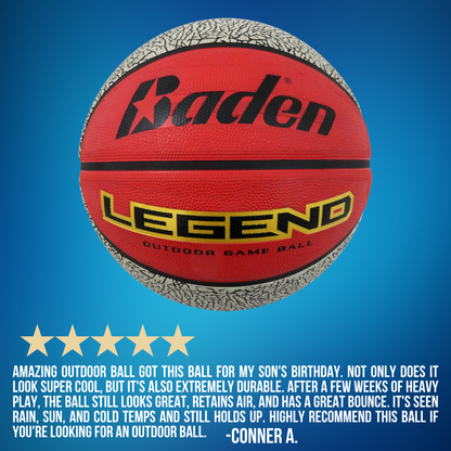 Baden Sports Legend Outdoor Game Rubber Basketball
