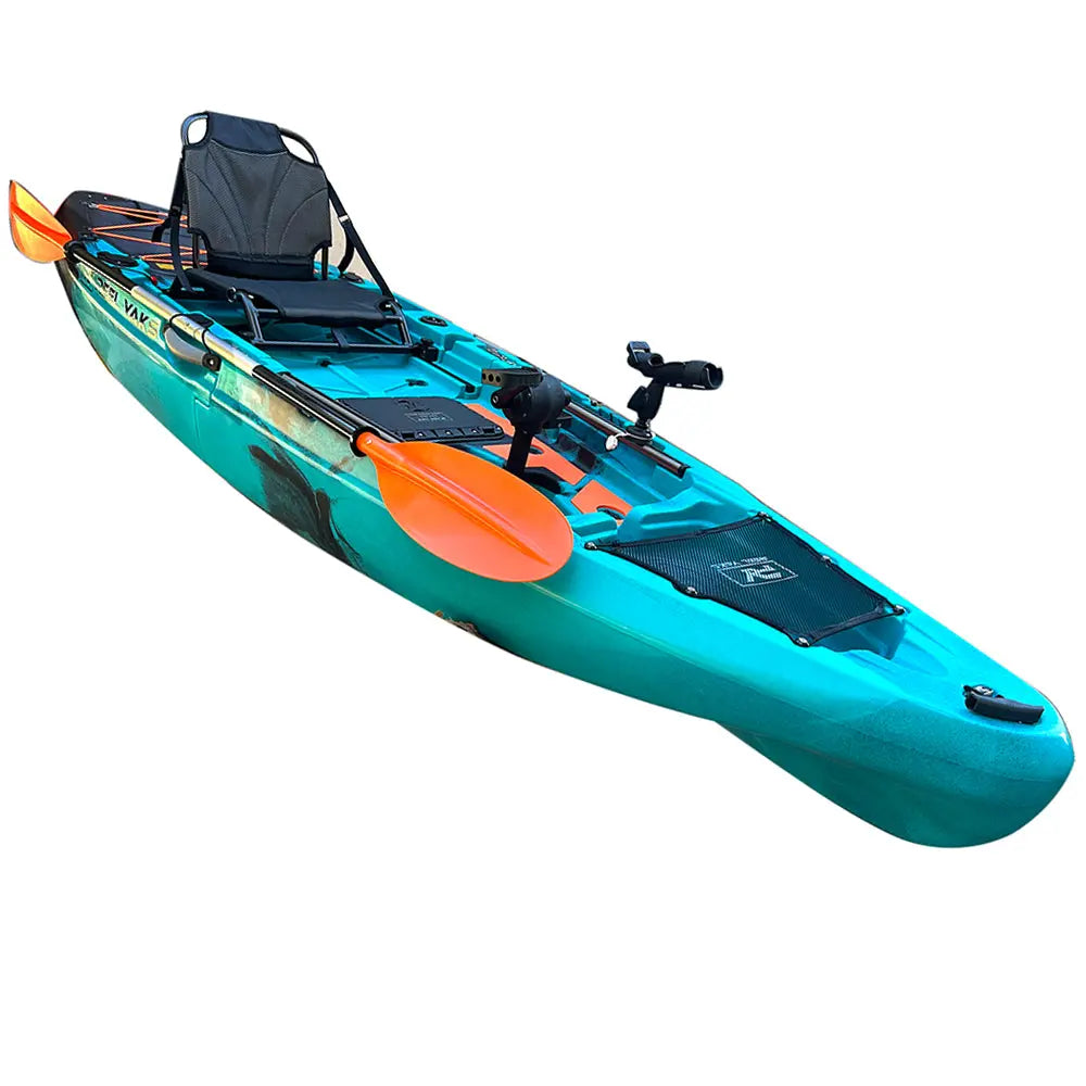 ReelYaks 10.8ft Rapido Modular Propeller Drive Pedal Fishing Kayak | 440lbs Capacity | 2 Piece