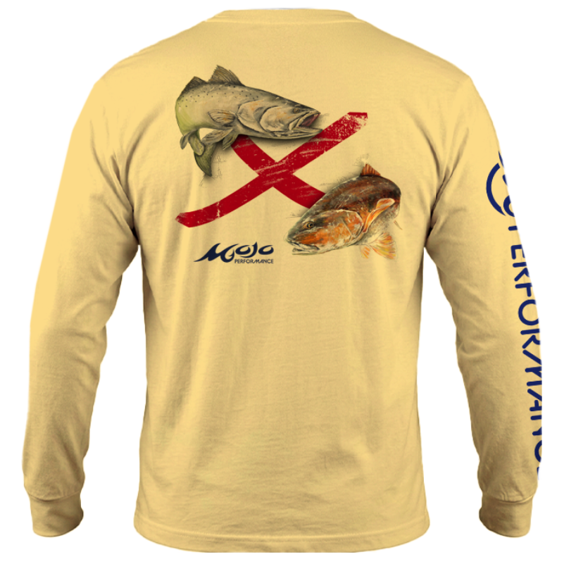 Mojo - Alabama Redfish Flag Wireman X