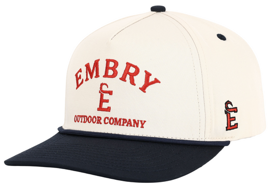 Embry Outdoors Cream/Navy - Vintage