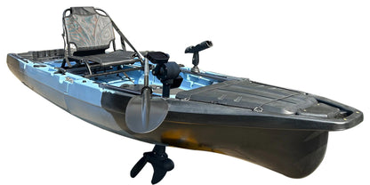 ReelYaks 10ft Recon Modular Prop Drive Pedal Fishing Kayak | 430lbs Capacity | 2 Piece