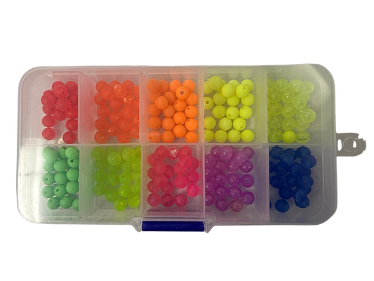 High Class Tackle 'NEW' 6mm FROSTED BEAD TACKLE BOX!!!