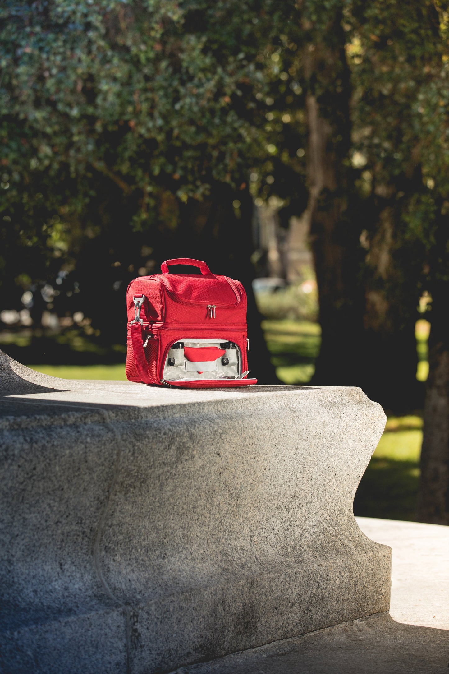 Picnic Time Pranzo Lunch Bag Cooler with Utensils