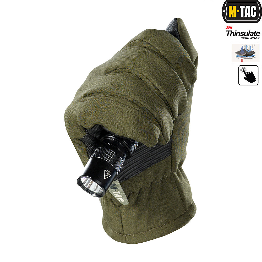 M - Tac Gloves Soft Shell Thinsulate - Angler's Pro Tackle & Outdoors