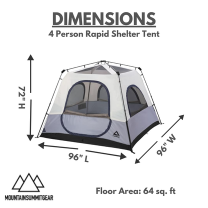 Caddis Sports Rapid Tent