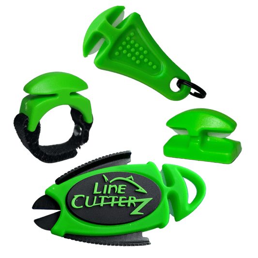 Line Cutterz - "QUADRUPLE PLAY" Fishing Line Cutter Multi-Pack