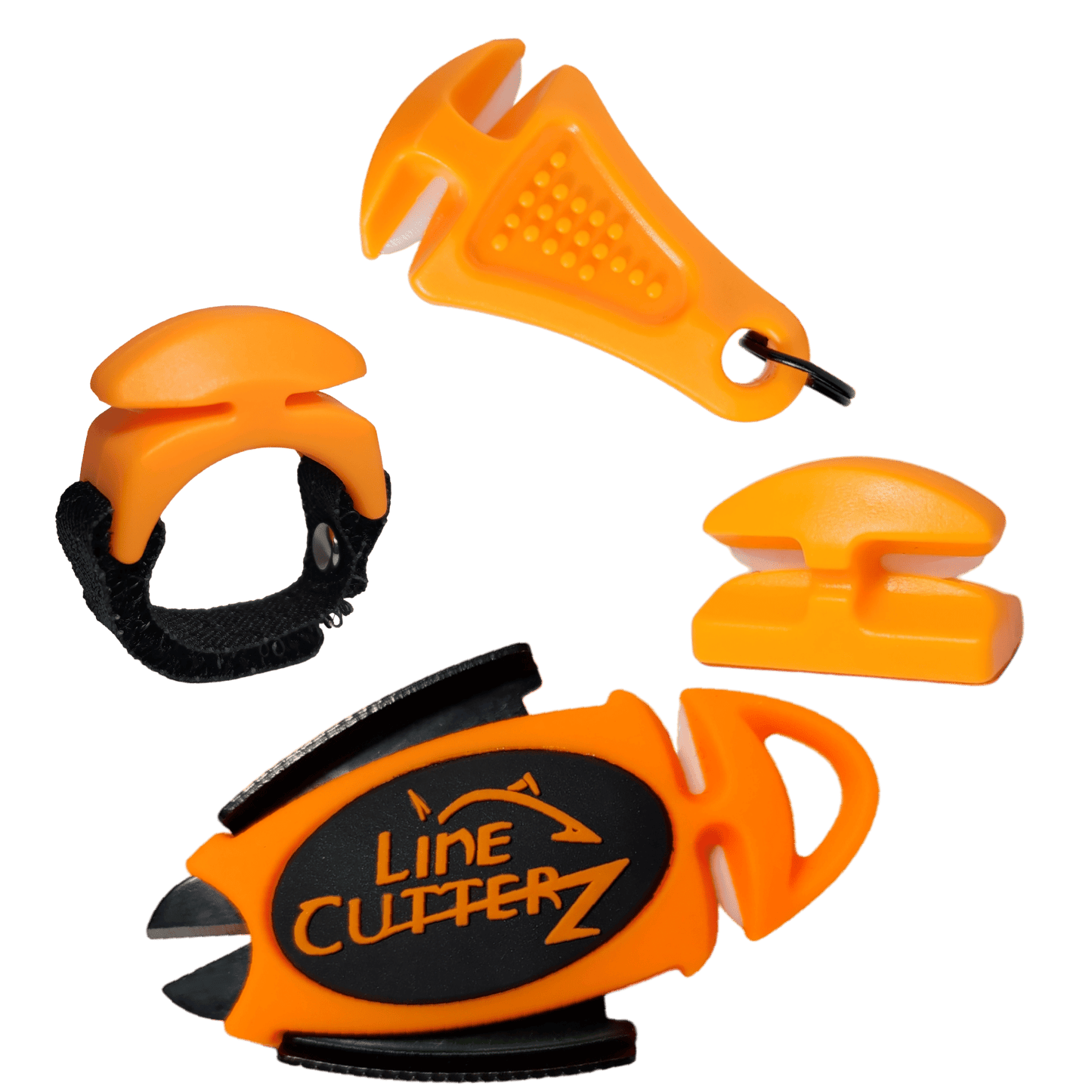 Line Cutterz - "QUADRUPLE PLAY" Fishing Line Cutter Multi-Pack