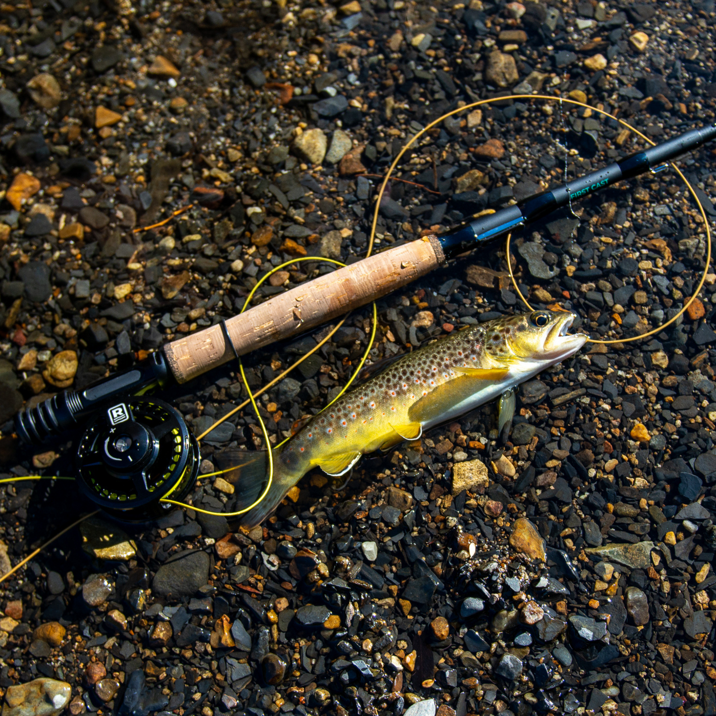 REYR Gear FIRST CAST Travel Fly Rod - 4wt - 7ft