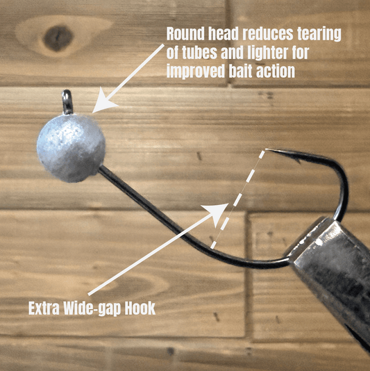 4x4 Baits Elite Tube Jighead (3pk) - Angler's Pro Tackle & Outdoors