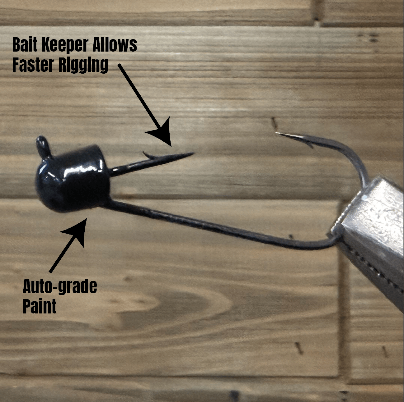 4x4 Baits Turn - n - Burn Finesse Head (3pk) - Angler's Pro Tackle & Outdoors