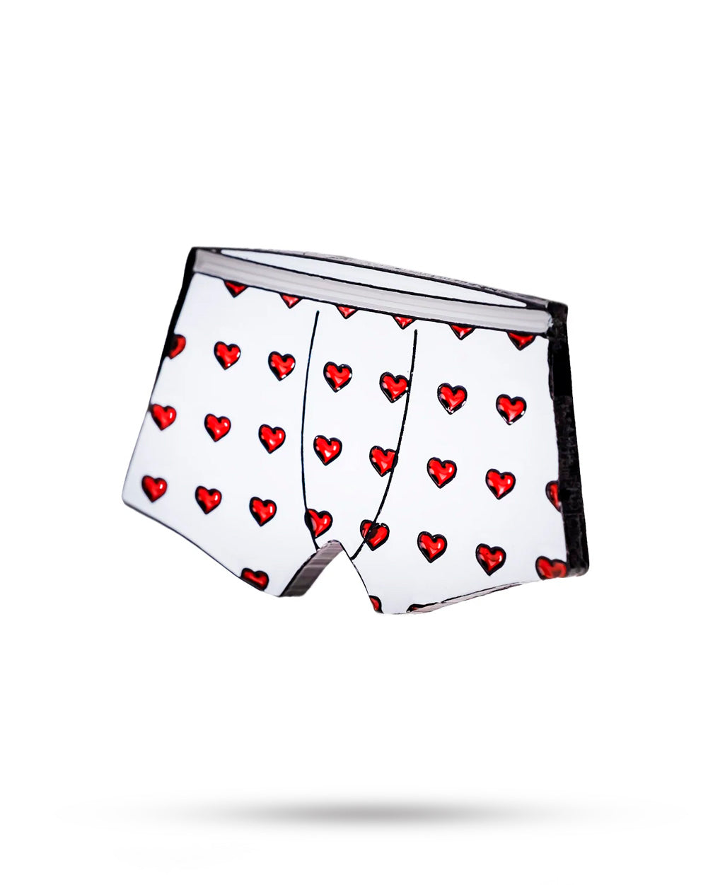 Pins and Aces Heart Boxers Ball Marker