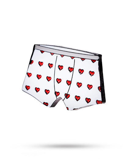 Pins and Aces Heart Boxers Ball Marker