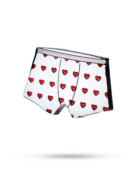 Pins and Aces Heart Boxers Ball Marker