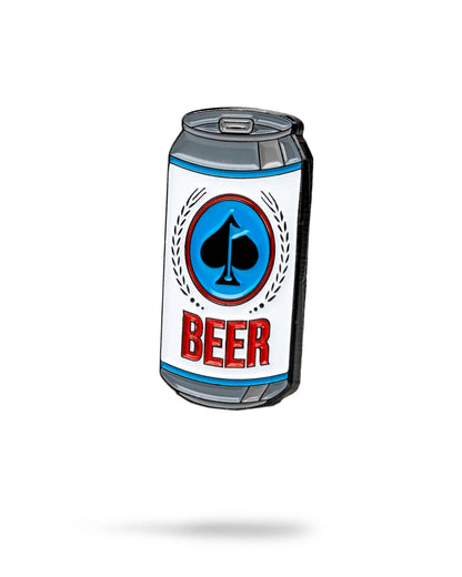 Pins and Aces Beer Can Ball Marker